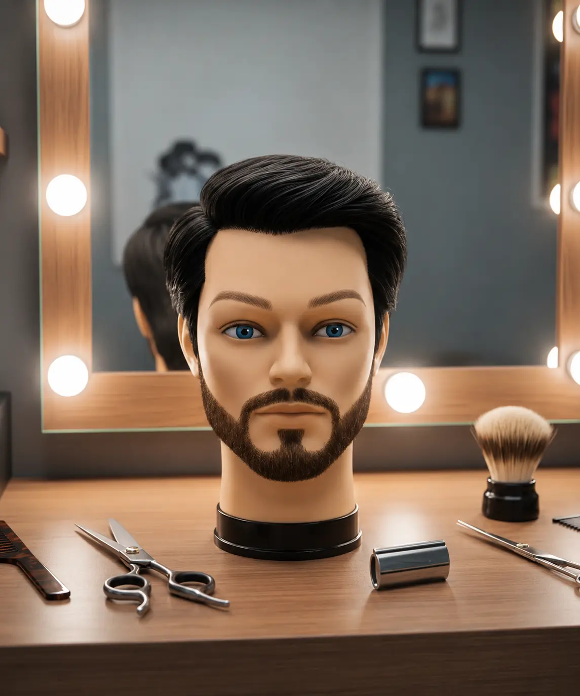 Modelo de prótese capilar masculina 06